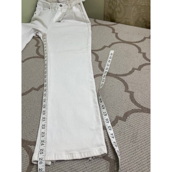 Risen vintage white washed straight leg jeans, size 15/ 32, NWT - Picture 11 of 12